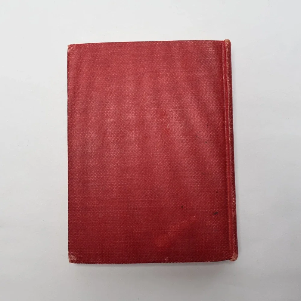 Tennyson‎ Birthday Book Hardcover Red 1910 Antique Astrological Signs, Notes